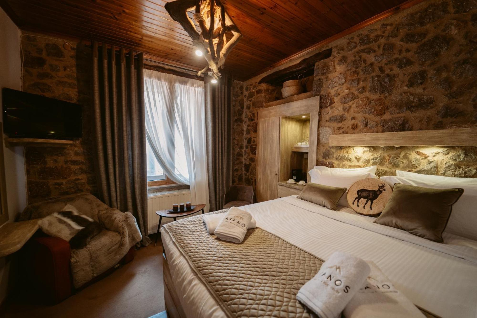 Afanos Guesthouse Arachova Phòng bức ảnh