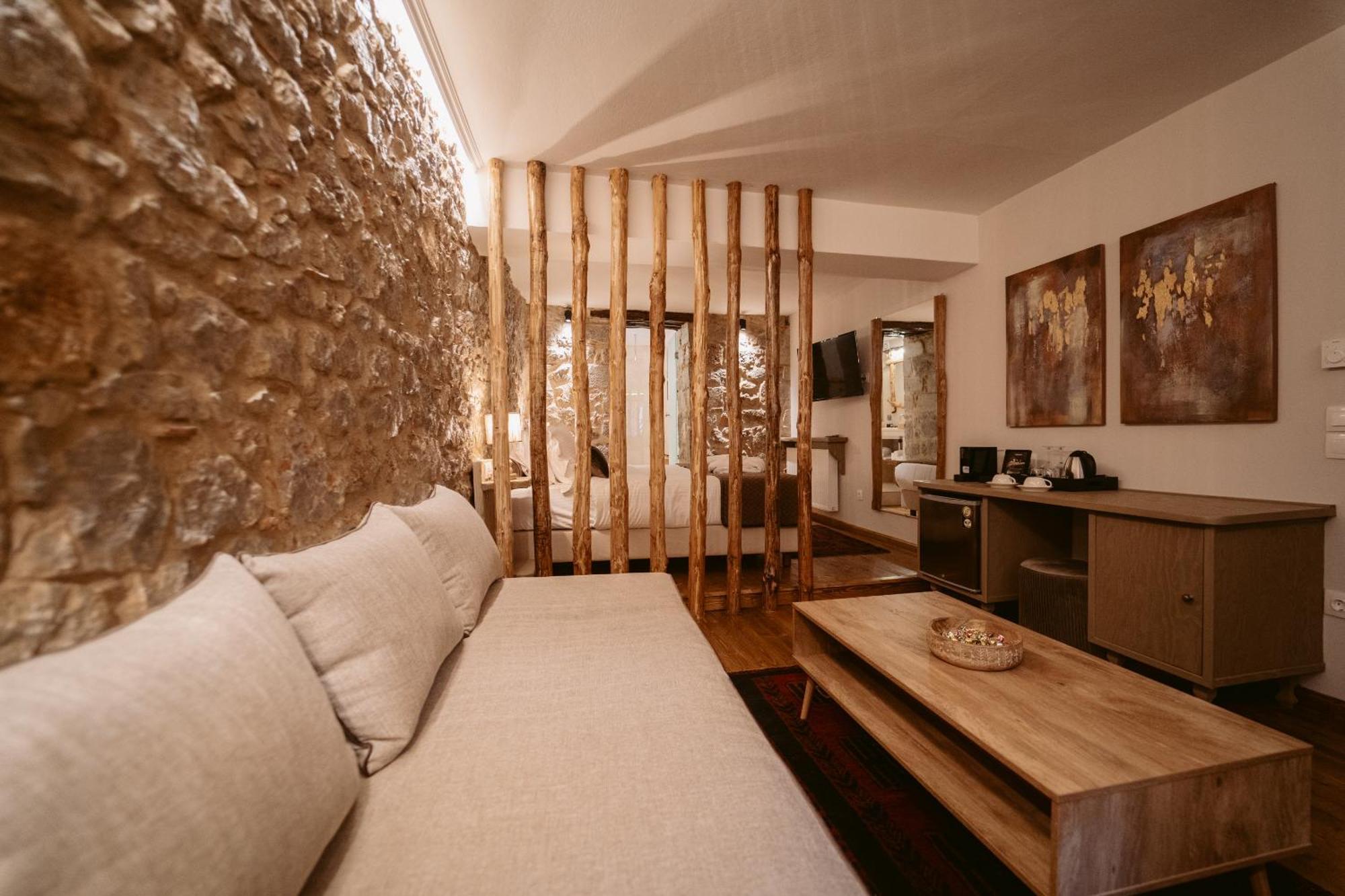 Afanos Guesthouse Arachova Phòng bức ảnh